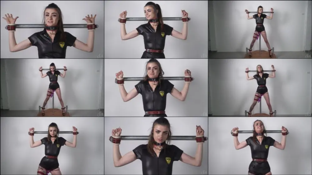 Abby — On The Bondage Platform With A Vibrator [FullHD 1080p]