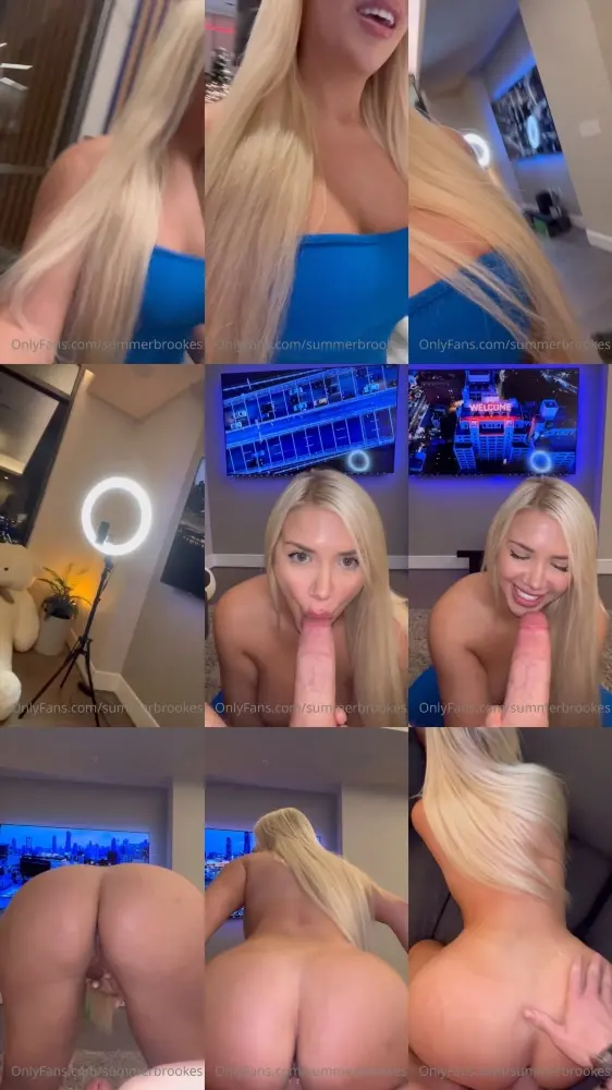 OnlyFans — Summer Brookes — Hot Amateur Sextape with Juicy Cumshot [SD 1080p]