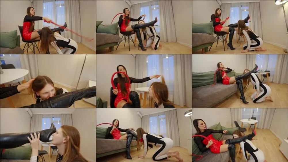 Gynarchy Power Flims: Lick My Boots, Slavegirl! This Is Your Sence Of Life! [4K 2160p]