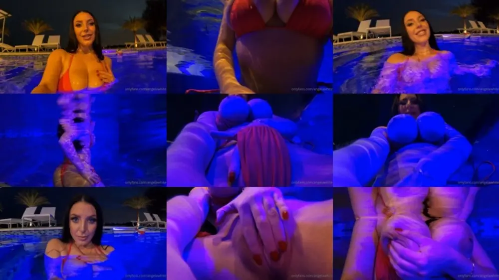 OnlyFans — Angela White — Late Night Dip [FullHD 1920p]