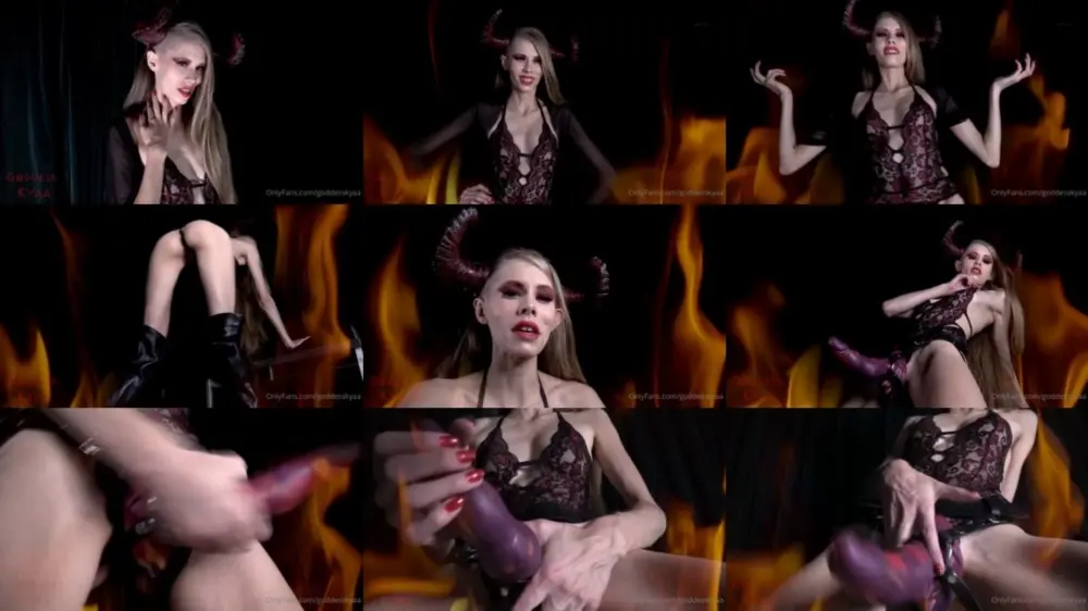 Goddess Kyaa — Sell Your Soul for Devil Dick — Strap-on Demon Fantasy [FullHD 1920p]