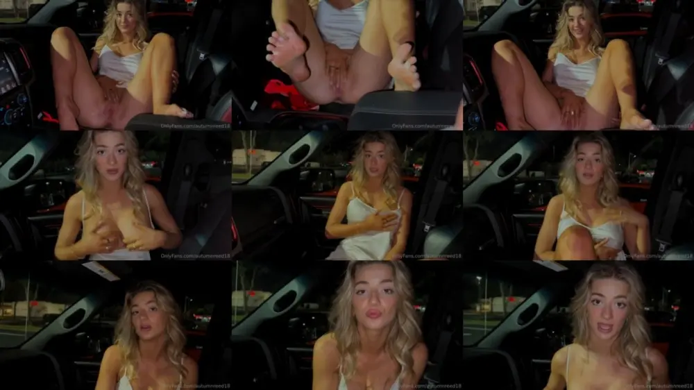 Autumren — Solo JOI In The Car [FullHD 1920p]