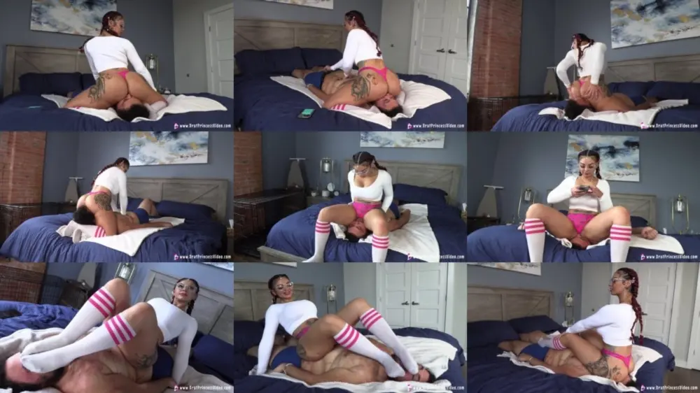 Brat Princess 2 — Trigga — Face Sitting Sock Smelling Torment 4K [UltraHD 4K 3840p]