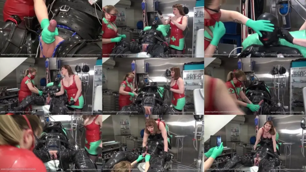 Gyno Chair Humiliation — Miss Miranda and Lady Annisa’s 4 Hands CBT Check [HD 1440p]