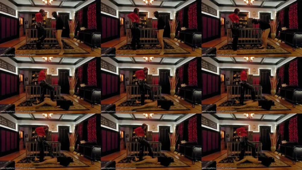 Official Vinyl Queen — December Ball Kicking [FullHD 1920p]