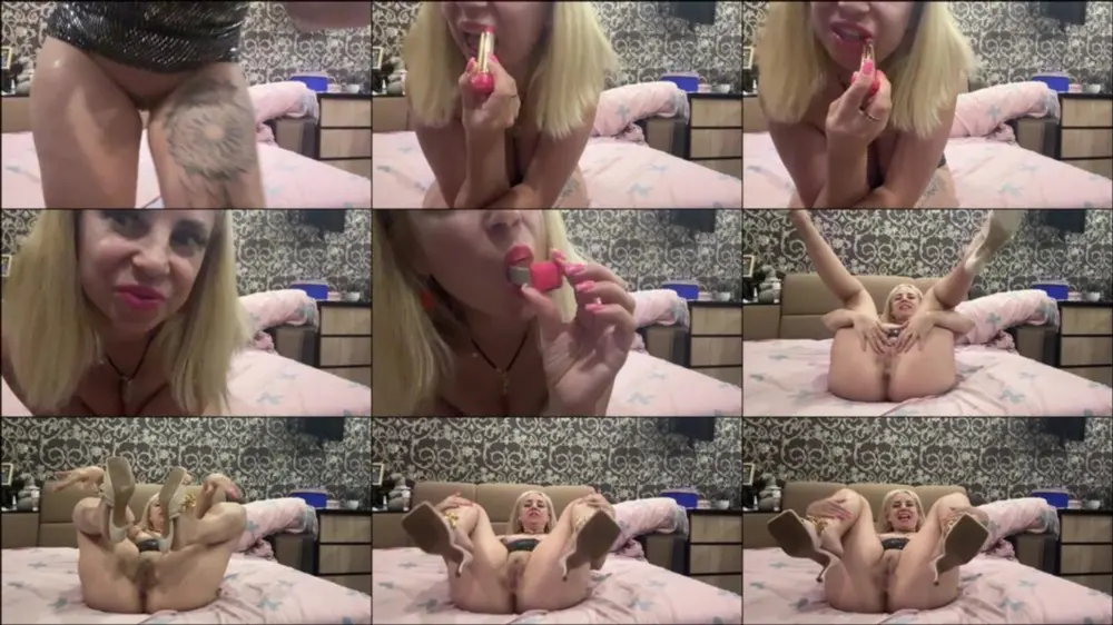 MyDirtyHobby — LarisaCum — Kann ich heißes Wachs auf deinen Schwanz tropfen — Ich bin so schmutzig [FullHD 1080p]