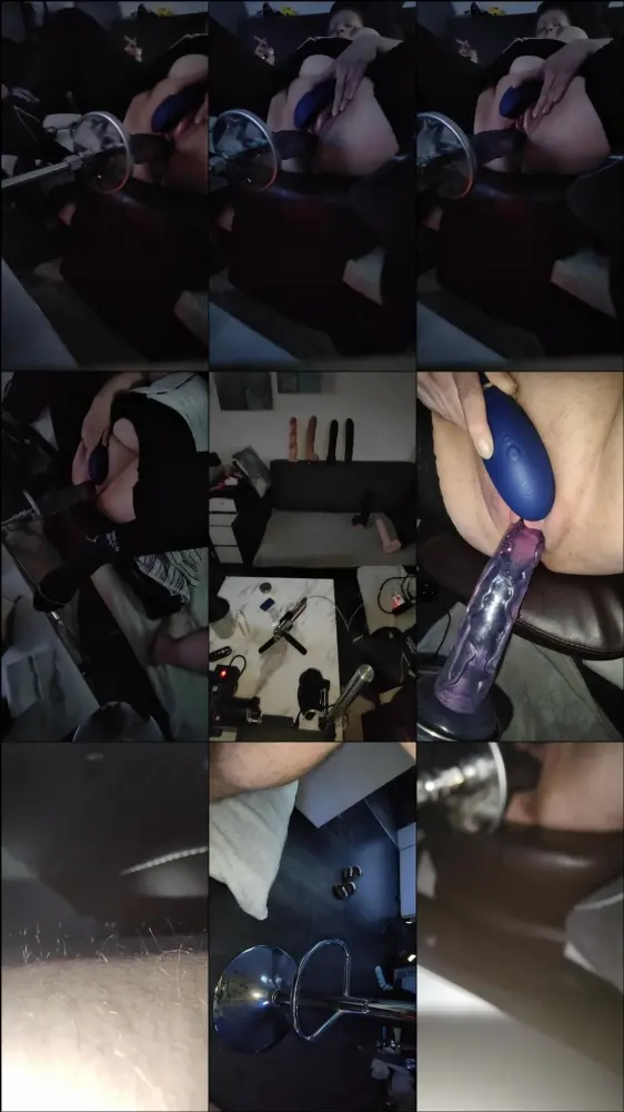 MyDirtyHobby — Joannawet — Maschinenfick mit doppeldildo [FullHD 1080p]