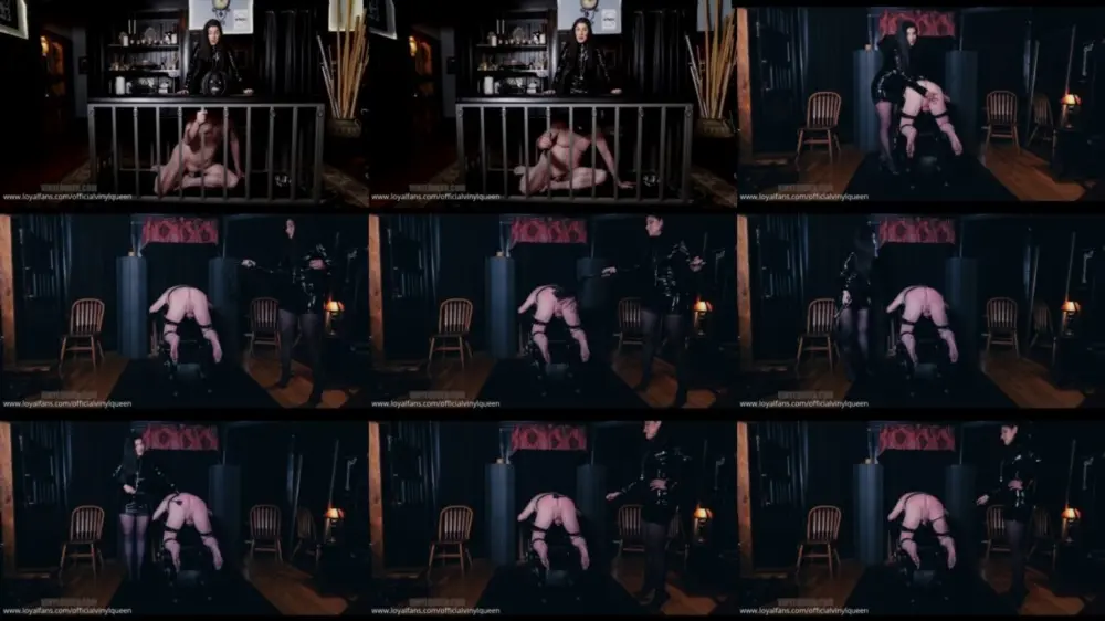 Official Vinyl Queen — Slave Joe Chastity Session May 2021 Part 1 [FullHD 1920p]