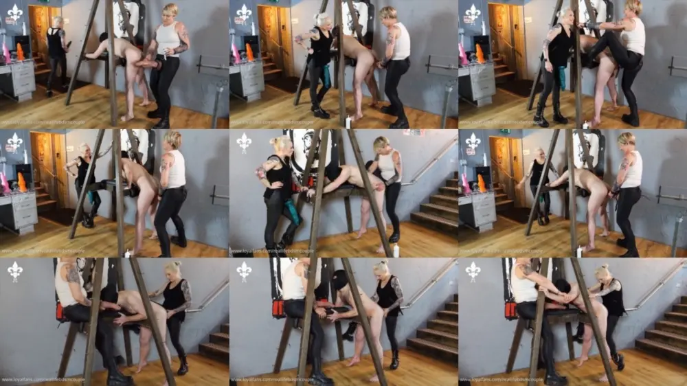 Real Life BDSM Couple — (Ruby Mark) 4 Monster Cocks Part 1 [FullHD 1920p]