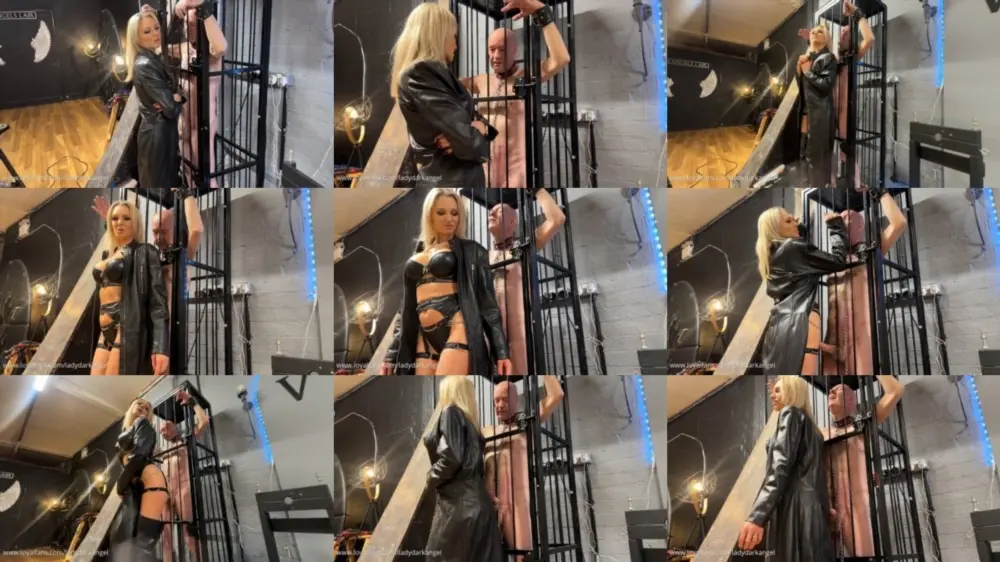 LADYDARKANGEL — Caged And Teased [FullHD 1920p]