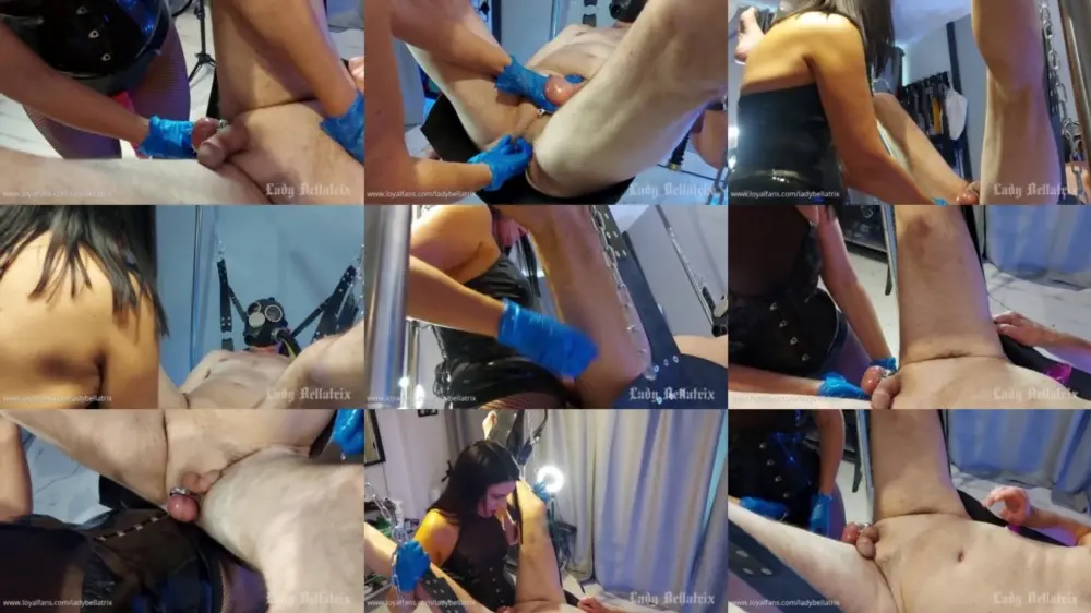 Lady Bellatrix — Pegged Virgin In A Sling [FullHD 1920p]