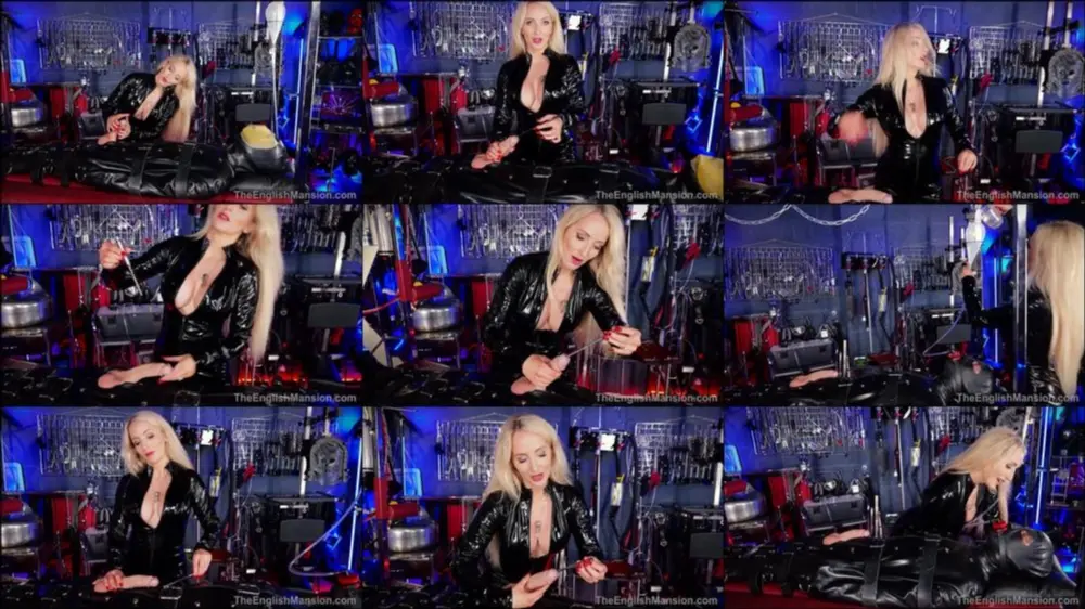 The English Mansion: Bound And Probed — Featuring Mistress Courtney [FullHD 1080p]