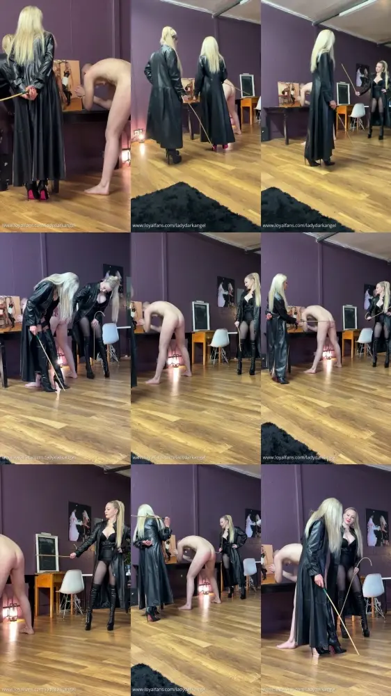 LADYDARKANGEL — Behind Scenes Of A Caning [FullHD 1920p]