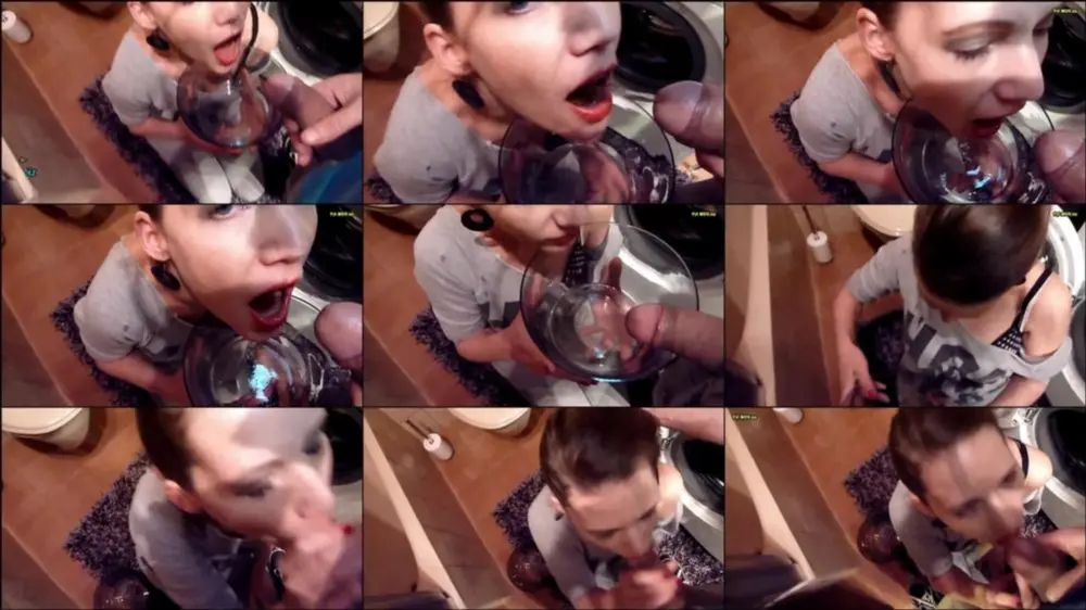 MyDirtyHobby — Vengalo — Pissliebende Toilettenschlampe bekommt ihren mund von mir gefüllt [FullHD 1080p]