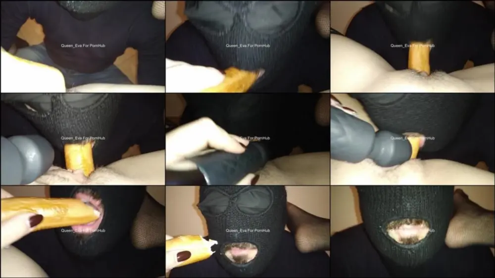 Queen_Eva — FOOD PORN — Padrona schiava da mangiare dalla sua fica [HD 720p]