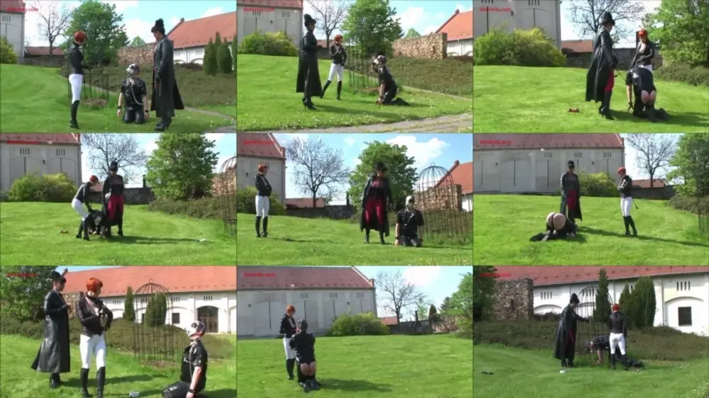 Other World Kingdom — Domina Liza and Mistress Rouge — Human Dog Training [FullHD 1920p]