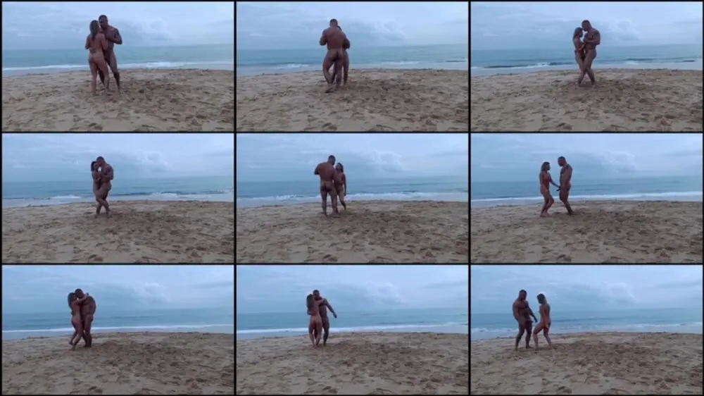 MyDirtyHobby — LauraDee — Romantischer tanz eines nackten paares an einem strand [HD 720p]