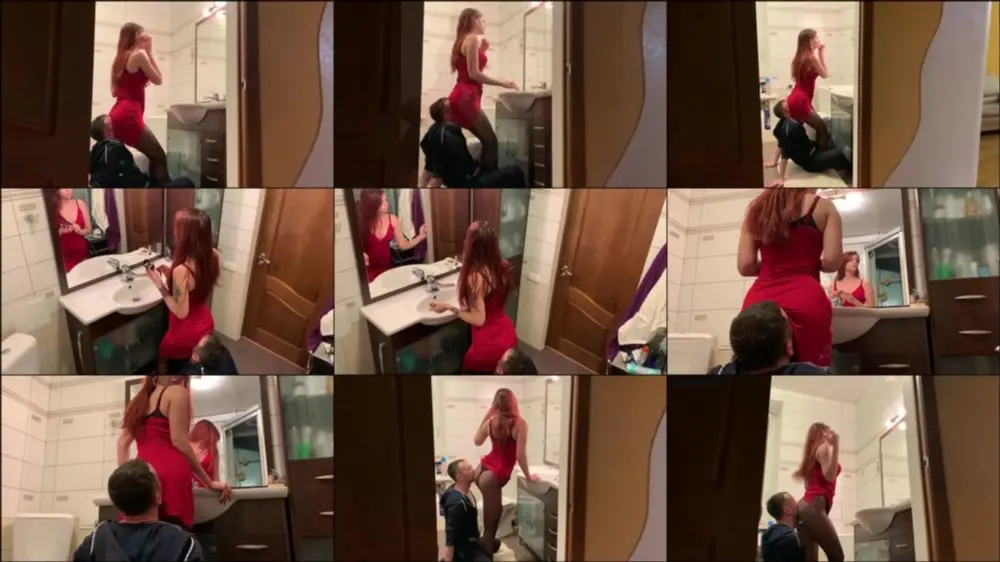 Petite Princess Femdom: Mistress Sofi In Red Dress Use Chair Slave — Ignore Facesitting Femdom [FullHD 1080p]