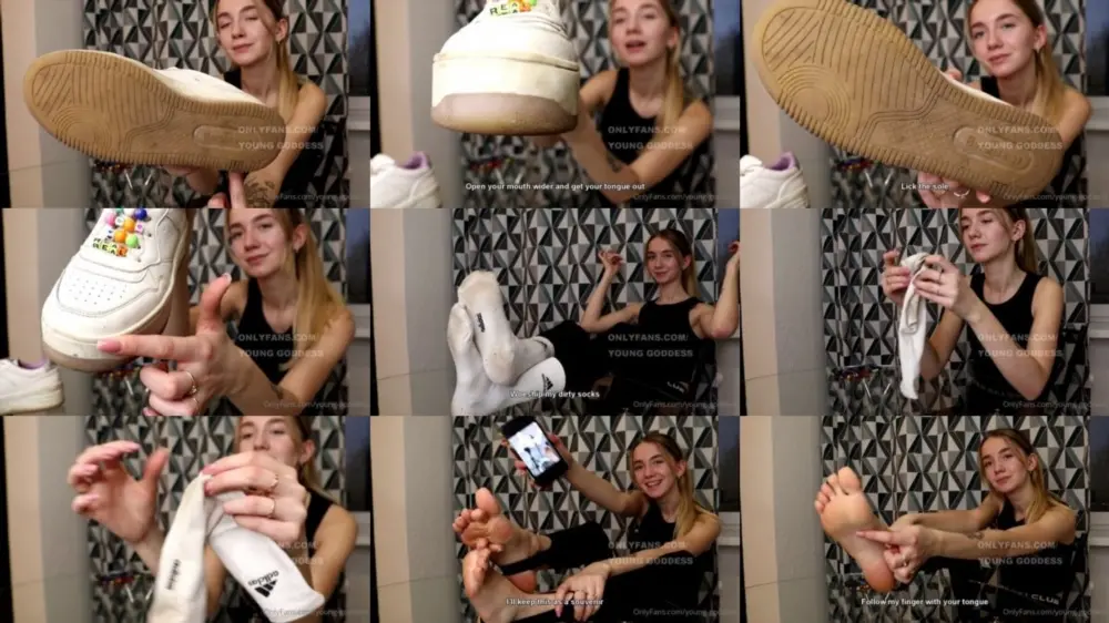 Young Goddes — Feet Worship and Domination 12 [FullHD 1920p]