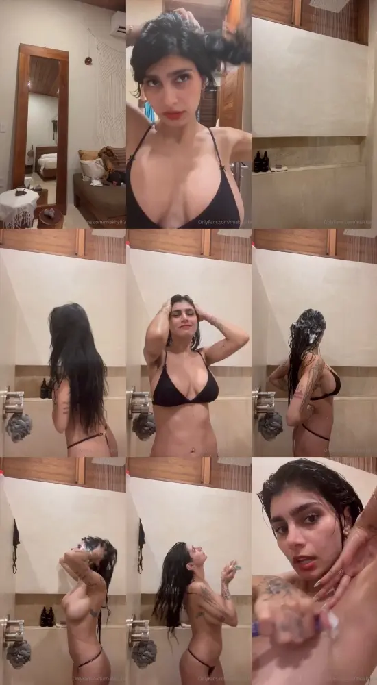 OnlyFans — Mia Khalifa — Shower [SD 352p]