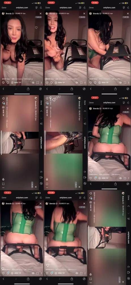 OnlyFans — Brenda Vanessa (brndav) — Dildo Riding Livestream [SD 888p]