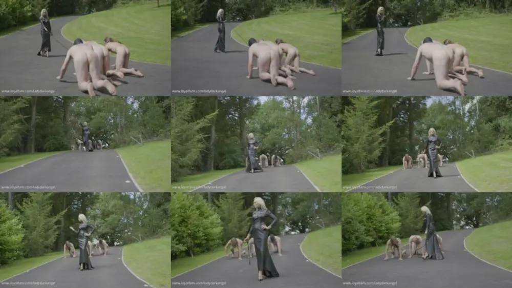 LADYDARKANGEL — Walking With My Pets [FullHD 1920p]