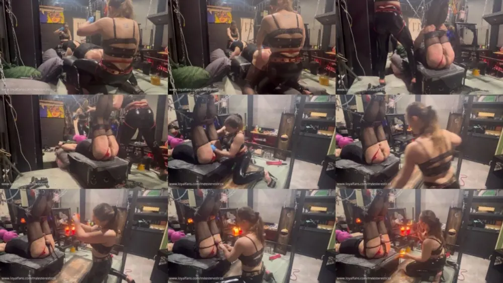 Mistress Tirza NL — Hard Anal Dildo Fucking And CBT With Waxing Balls [FullHD 1920p]
