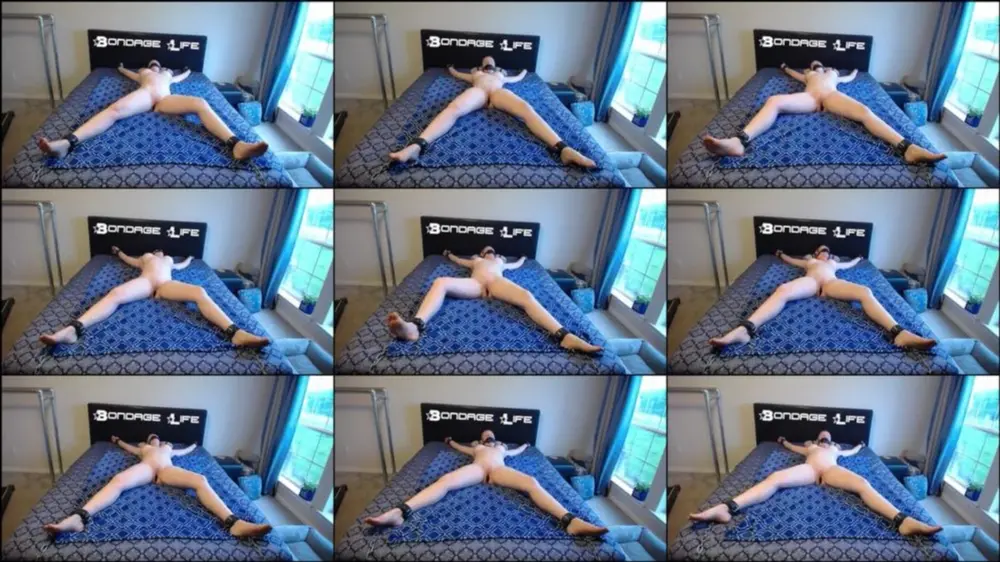 Bondage Life — Spreadeagle Vibing — Rachel Greyhound — 5/6/2025 [HD 720p]