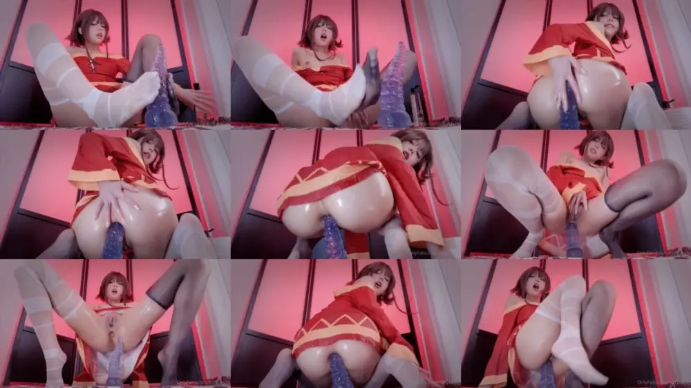 OnlyFans — kittyxkum — KittyxKum — Want To Let Megumin Be Your Little Toy? [FullHD 1920p]