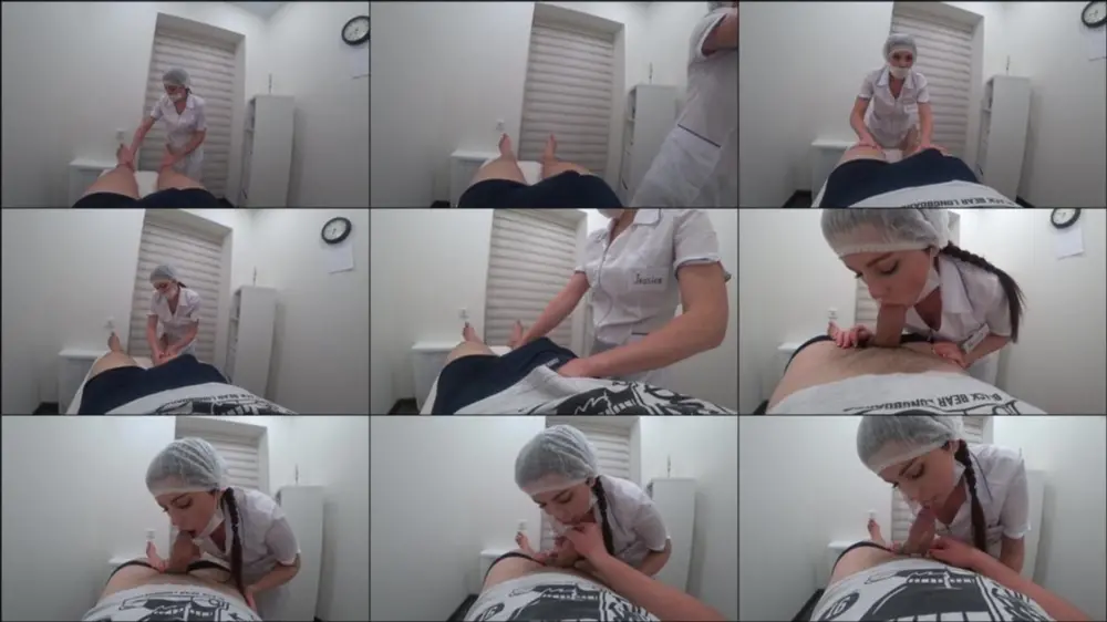 MyDirtyHobby — lunaroulette_real — Echte krankenschwester lutschte schwanz nach der massage [FullHD 1080p]