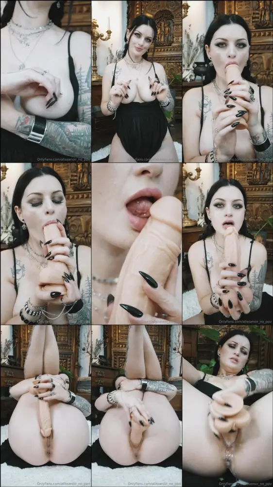 MyDirtyHobby — Alissa-Noir — So hart drückte meine Fotze den Saft aus SOLO [FullHD 1080p]