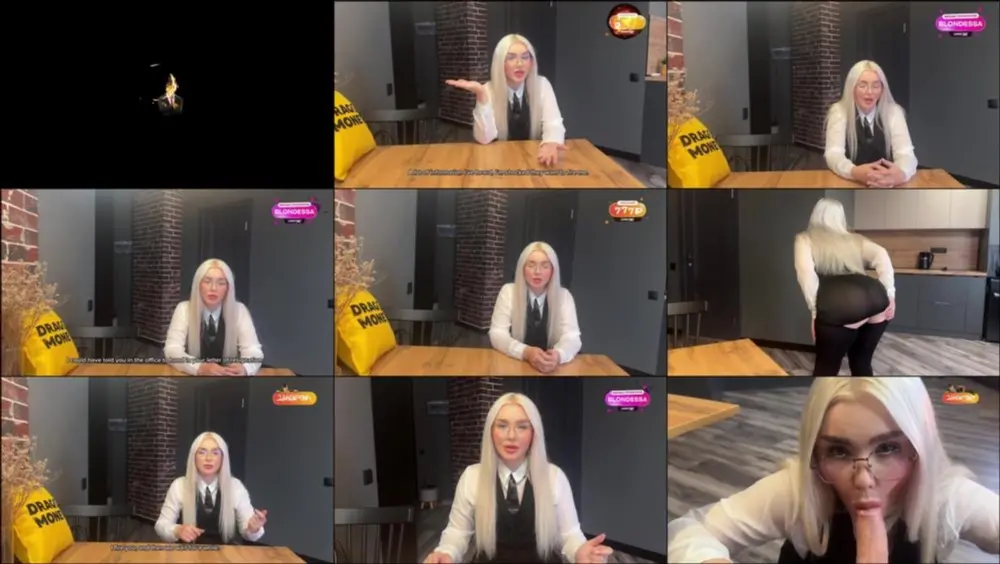 Blondessa — MY GIRLFRIEND’S MOM FUCKED ME GREATLY SO SHE WOULD NOT LOSE HER JOB [FullHD 1080p]