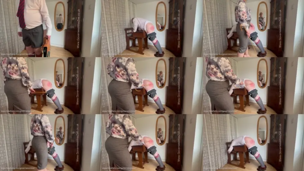 Governess Miss Zee — Gentle Caning [FullHD 1920p]