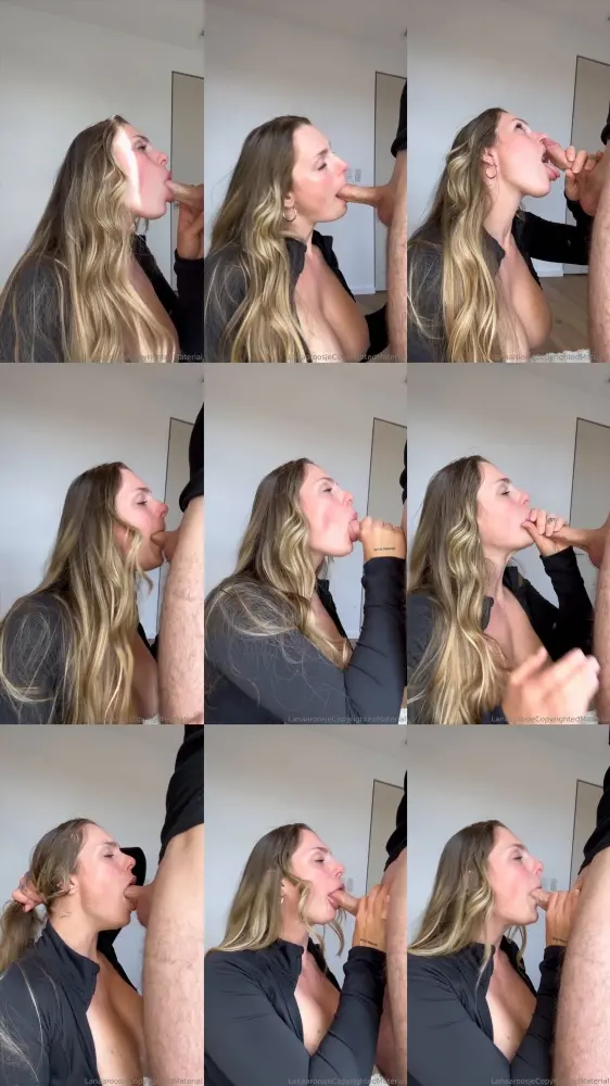 OnlyFans — Stepsistaa (poutygirl2.0, Lana Roosje) — Blowjob & Cum In Mouth [SD 1080p]