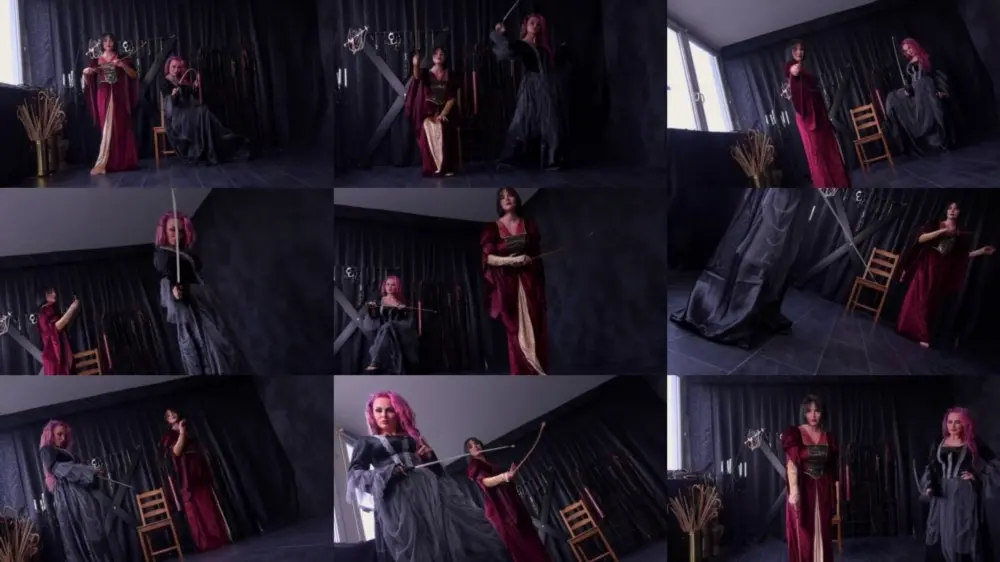 FemdomFoto — Lady Olga — Cropped By 2 Victorian Ladies (German) [HD 1280p]