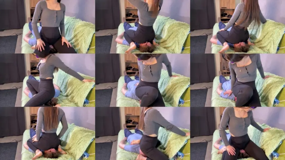 Cruel Domination — Face Sitting Ass Domination Ass Licking Yoga Pants 2 [FullHD 1920p]