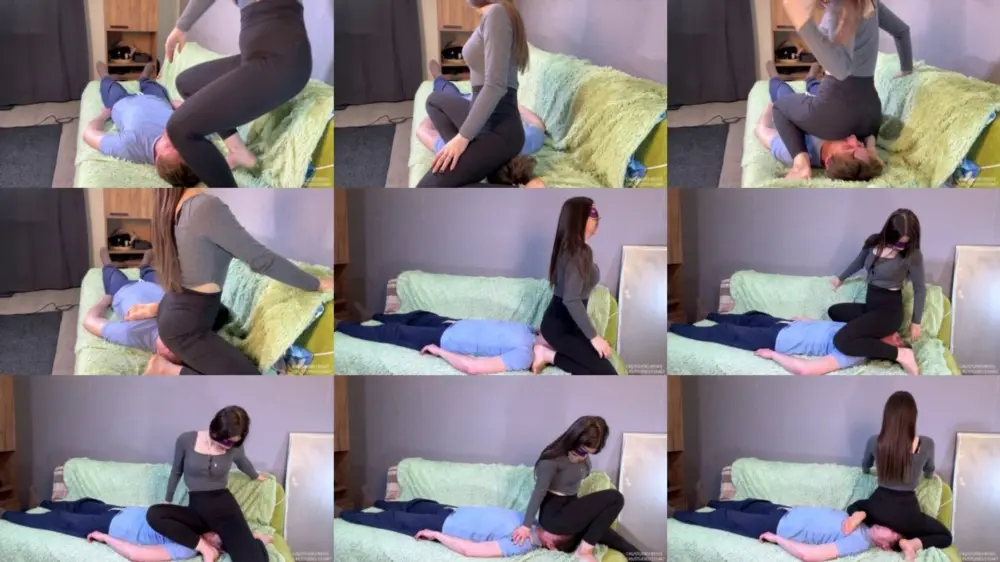 Beautiful Girls — Face Sitting Yoga Pants Ass Control [FullHD 1920p]