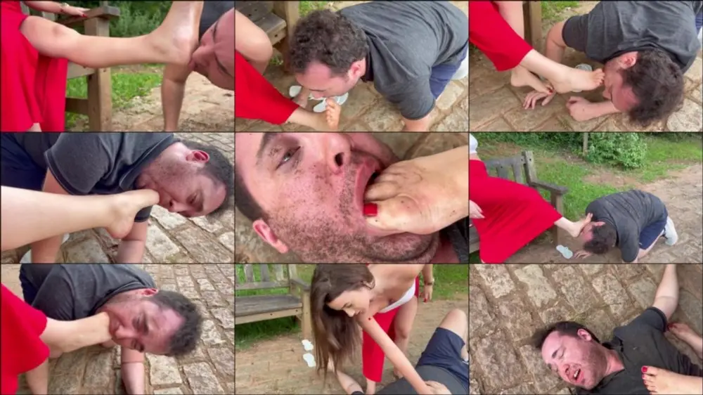 Brazilian Bad Girls: Ana Clara And Her Friend Dirty Foot Humiliation In Public! [FullHD 1080p]