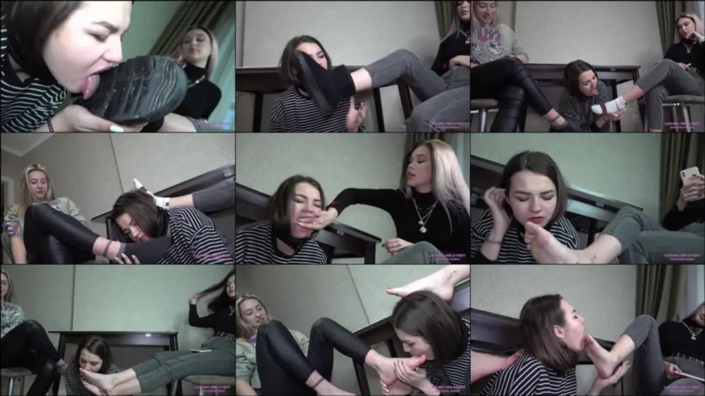 Licking Girls Feet: Nicole And Fox — You Are One Of The Ugliest Slave Girls! Your Place Is At Our Feet! [FullHD 1080p]