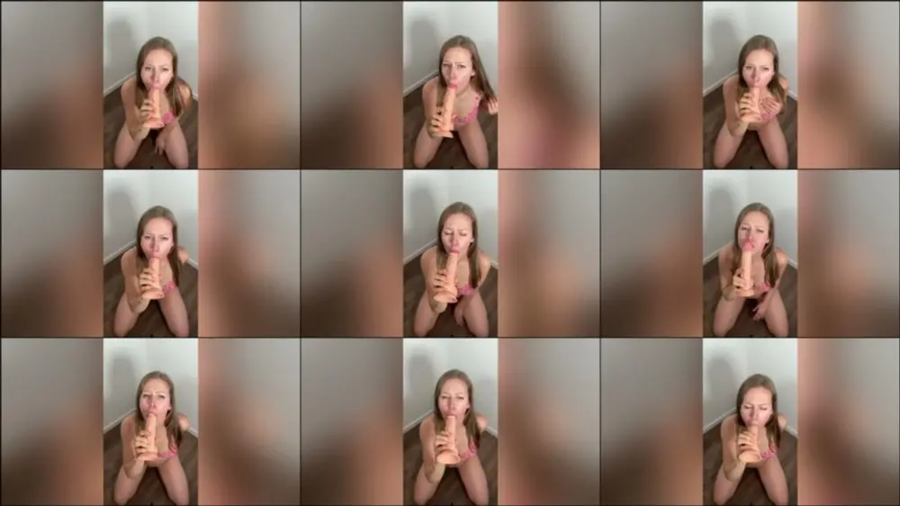 MyDirtyHobby — julia.may — 23cm Dildo Gag Video [FullHD 1080P]