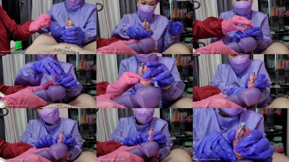 Mizzy Red — Urethral Sounding While On Chastity [FullHD 1920p]