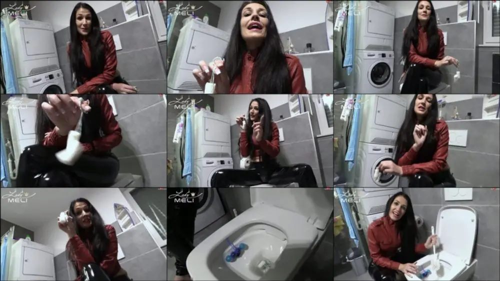 MyDirtyHobby — Lady-Meli — Toilettenabrichtung — Ekeltraining für Toilettenhuren [FullHD 1080P]