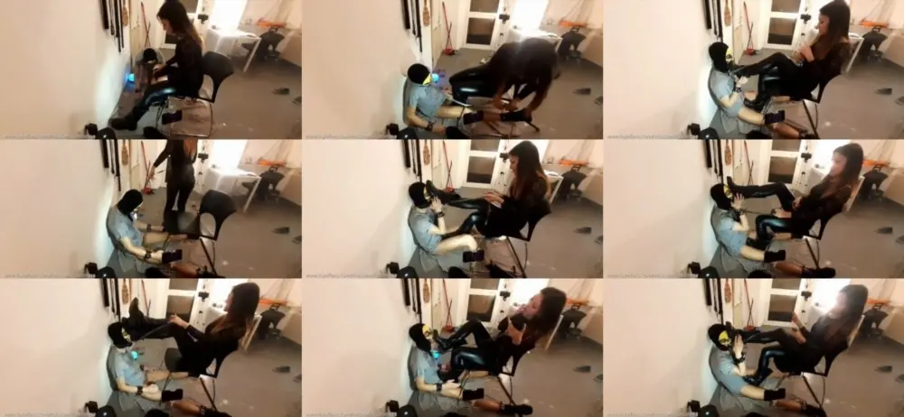 Goddess Sandra D Findom Femdom — Sadic Boots Cleaning [SD 1280p]