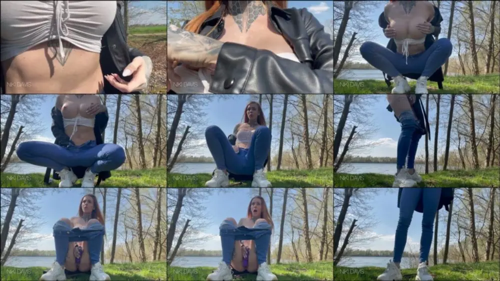 MyDirtyHobby — Lia-Roux — Outdoor Quickie mit meinem Massagestab [FullHD 1080P]