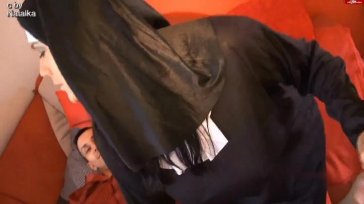Nun Nathalie Seduces Man During Home Visit – Taboo Roleplay