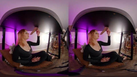 VR Edge Play and Milking: Multiple Cumshots POV