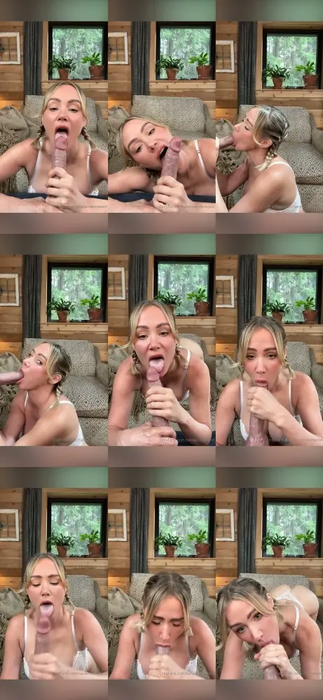 OnlyFans — Sara Jean Underwood (Saraunderwood) — Dildo Blowjob & Handjob [FullHD 1080p]