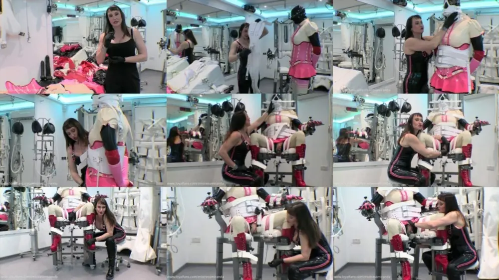 The Bondage Mistress Club — Mistress Miranda — White Harness Rodeo Part 2 [FullHD 1920p]