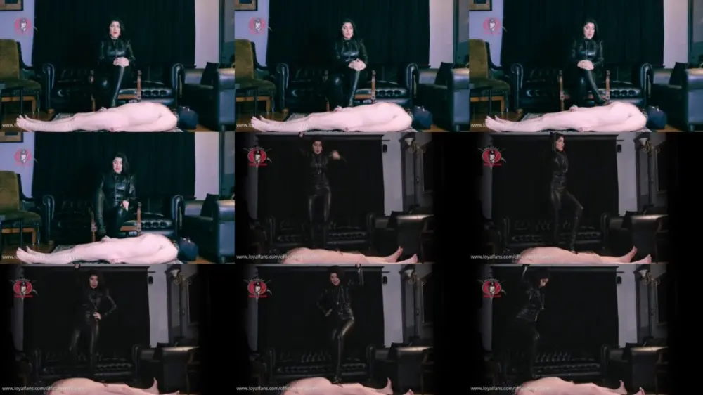 Official Vinyl Queen — Chastity And Trampling — Slave Joe Session From March 2019 [FullHD 1920p]