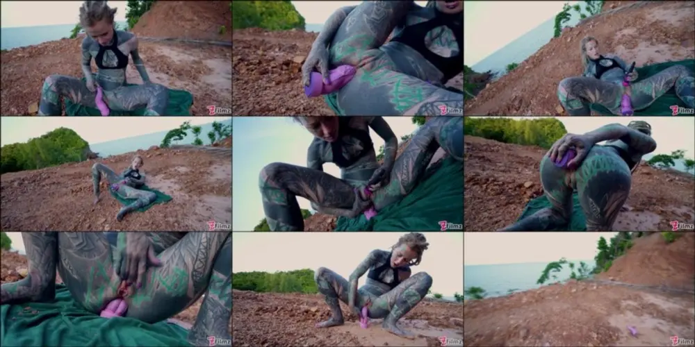 MyDirtyHobby — 7-Filmz — Tattoo Teen Outdoor Anal Masturbation [FullHD 1080p]